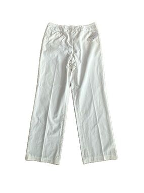 Pendleton women's white pants trousers 8 NWT washable minimalist crisp Summer
